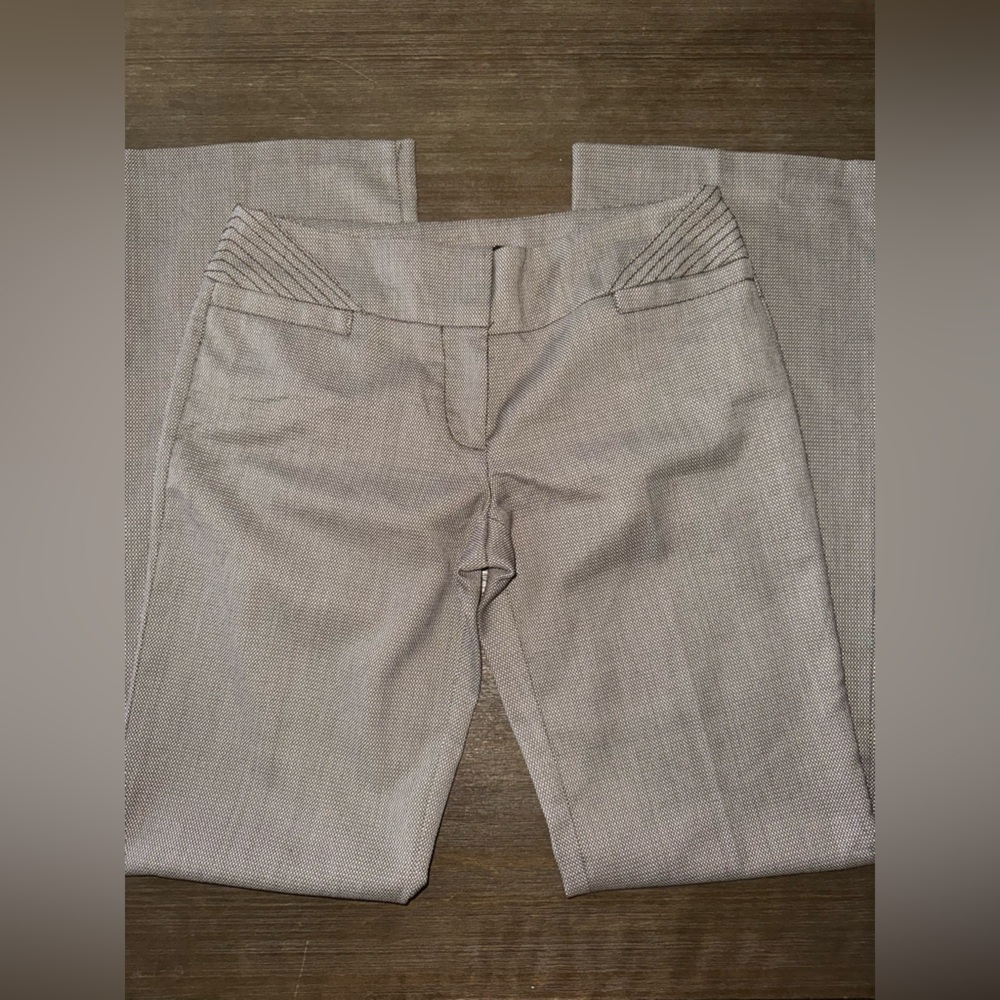 XOXO Textured Gray Trousers